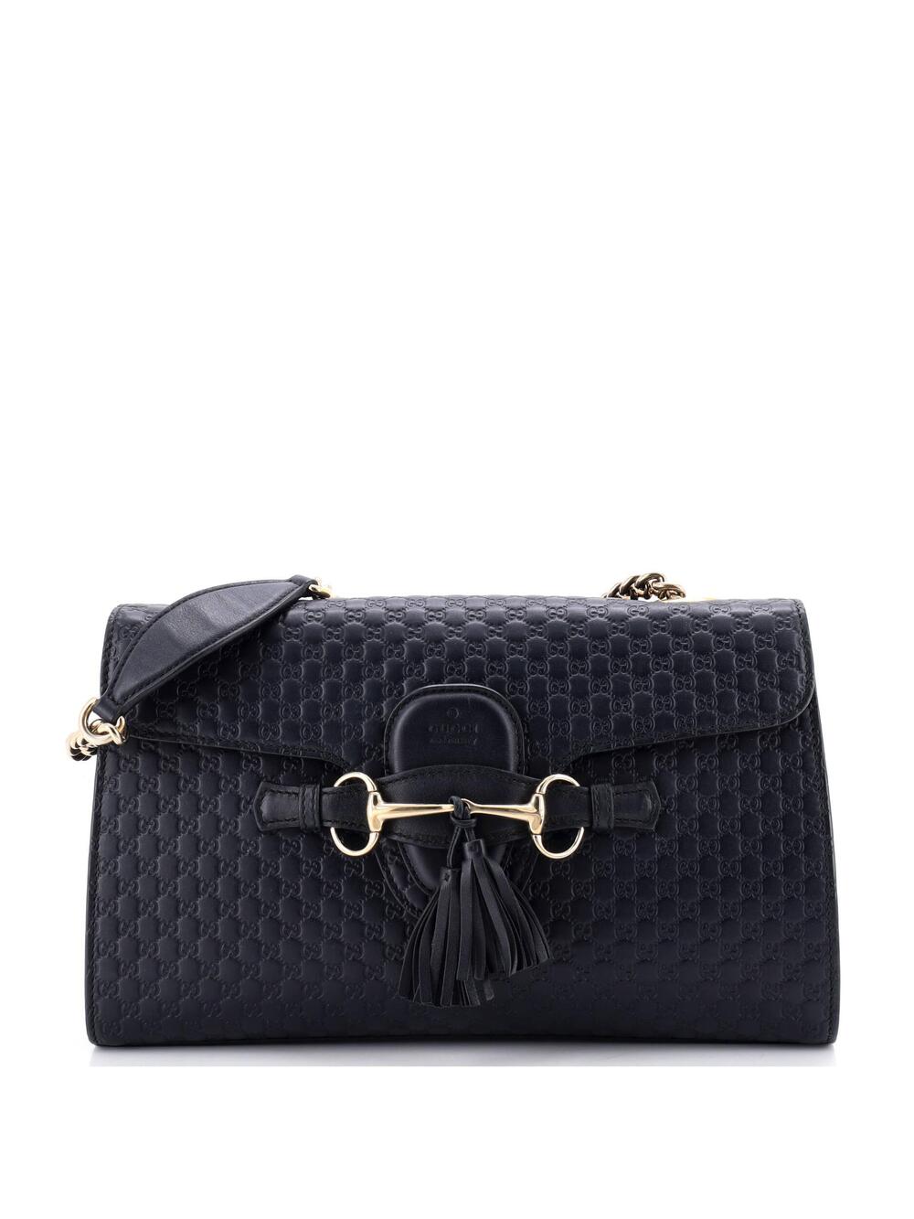 Emily Chain Flap Bag Microguccissima #240312G10B